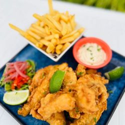 Cafe Bernie - Florida Red Snapper & Chips