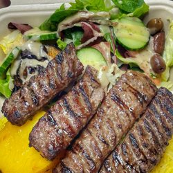 Pita Lite - Beef Kabab Plate