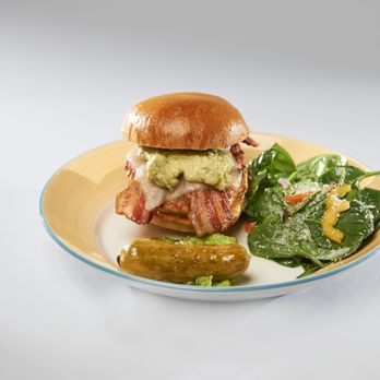 Legends - Southwestern-Style Chicken Burger - American Near Me - State College, Pennsylvania Legends - Southwestern-Style Chicken Burger - American Near Me - State College, Pennsylvania