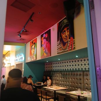 La Chingada Cocina Mexicana - Wall art going out to Terraza - Mexican Near Me - Tucson, Arizona