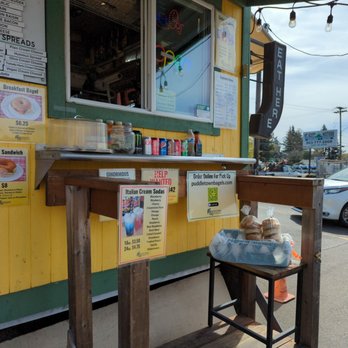 Puddletown Bagels - The magic window that vends round boiled goodness. - Food Trucks Near Me - Portland, Oregon