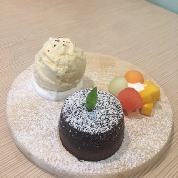 UC Dessert - Molten chocolate cake with vanilla ice cream - Desserts Near Me - Oakland, California UC Dessert - Molten chocolate cake with vanilla ice cream - Desserts Near Me - Oakland, California