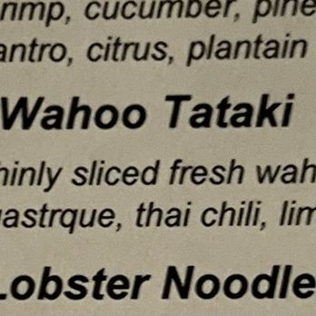 Square Grouper - Islamorada - Wahoo Tataki - Seafood Near Me - Islamorada, Florida Square Grouper - Islamorada - Wahoo Tataki - Seafood Near Me - Islamorada, Florida