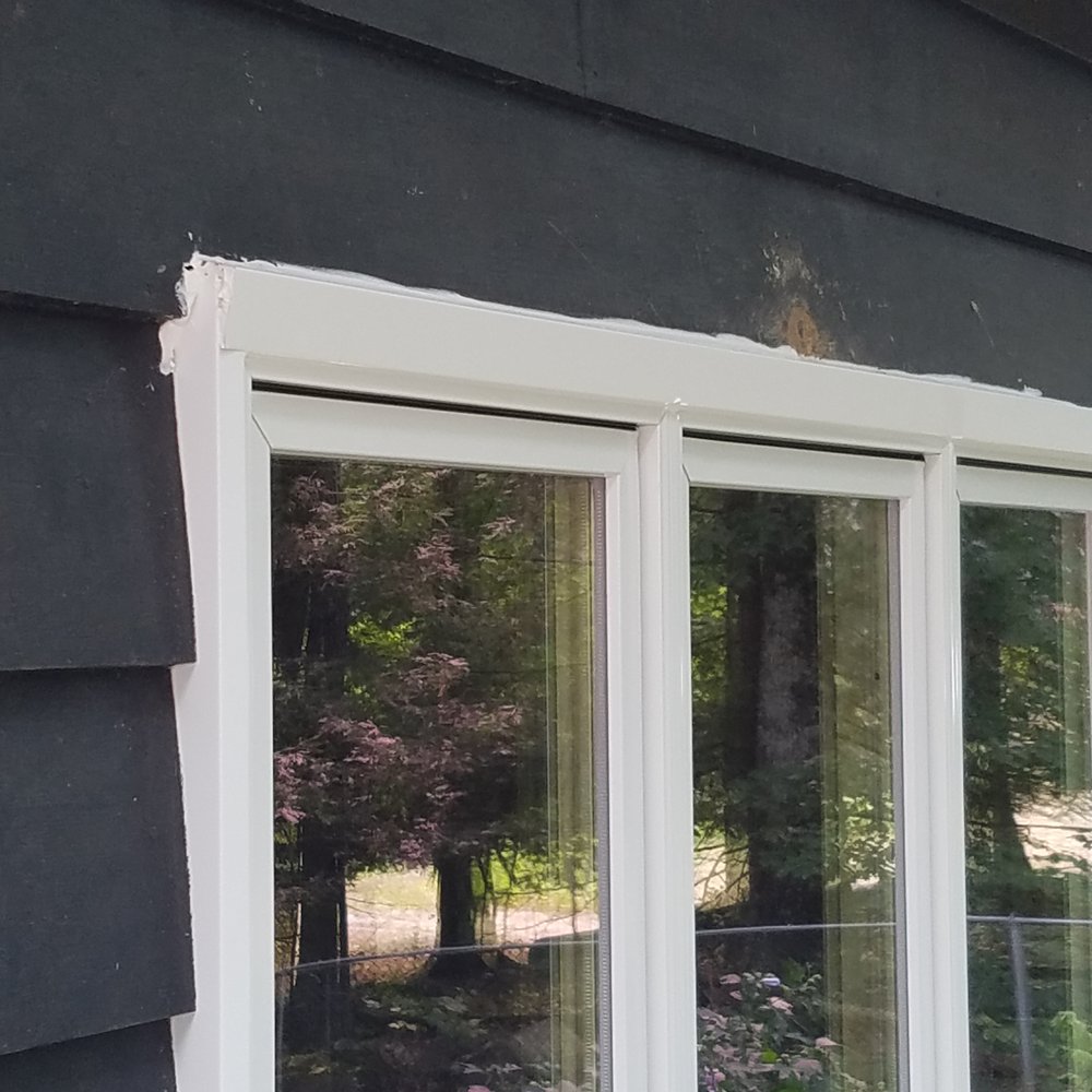 Crawford Door & Window - 5 of 5 - pic of shoddy work approved by Mike, installer sent by Crawford to install Pella window in my home - Windows Installation Near Me - Rensselaer, New York Crawford Door & Window - 5 of 5 - pic of shoddy work approved by Mike, installer sent by Crawford to install Pella window in my home - Windows Installation Near Me - Rensselaer, New York