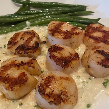 Seasons 52 - Scallops and risotto - New American Near Me - Costa Mesa, California