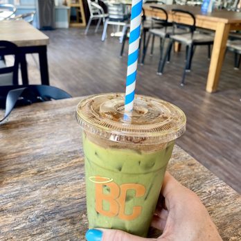 Blessed Cup - Matcha + Cinnamon + Oat Milk in my favorite place! - Coffee & Tea Near Me - Clearwater Beach, Florida Blessed Cup - Matcha + Cinnamon + Oat Milk in my favorite place! - Coffee & Tea Near Me - Clearwater Beach, Florida