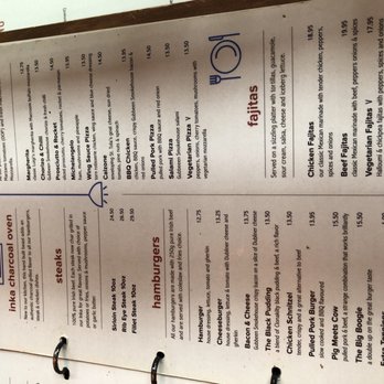 Luigi Malones - Menu page 2. - Steakhouses Near Me - Dublin, D
