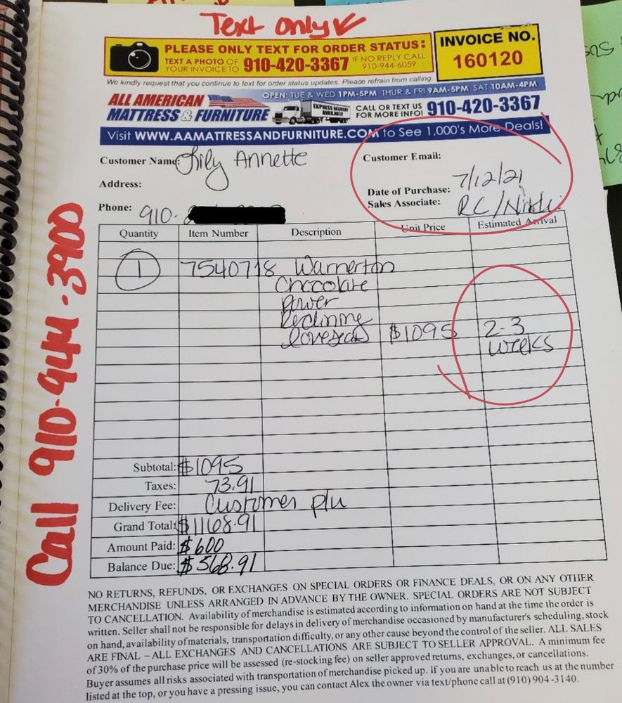 ALL AMERICAN MATTRESS & FURNITURE 29 Photos & 14 Reviews 9734