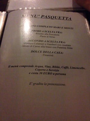 Menu photo 2 Puerto Nuevo Bacoli, NA Menu photo 2 Puerto Nuevo Bacoli, NA