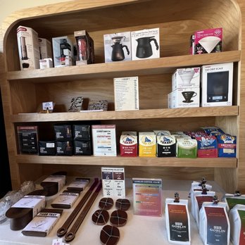 Smoking Tiger Coffee Lab - Some of the items they sell inside - Coffee & Tea Near Me - Gardena, California Smoking Tiger Coffee Lab - Some of the items they sell inside - Coffee & Tea Near Me - Gardena, California