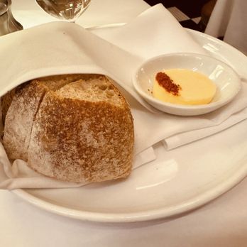 Paris Bar - Crusty bread with soft butter- yum! - French Near Me - New York, New York Paris Bar - Crusty bread with soft butter- yum! - French Near Me - New York, New York