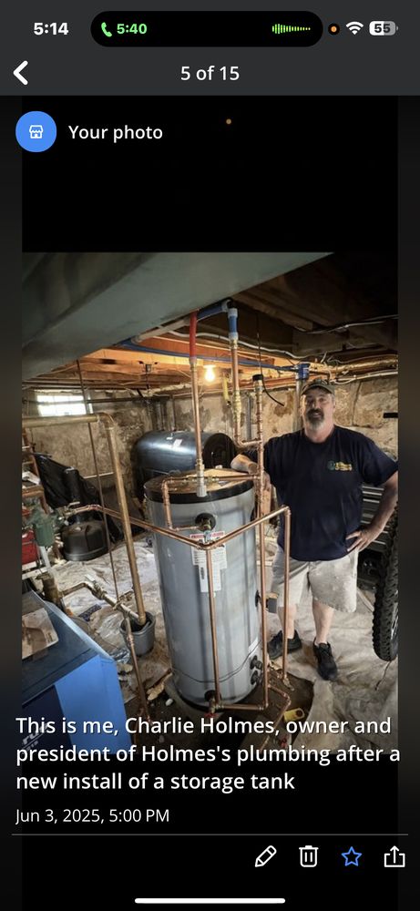 Slide of Holmes Plumbing & Heating