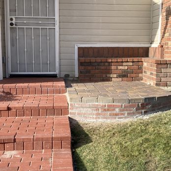 Carlos Pavers & Construction - Before, done by previous contractor - Masonry/Concrete Near Me