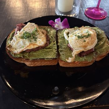 Chubby Chicks Cafe - Avocado toast with turkey bacon... - Breakfast & Brunch Near Me - Philadelphia, Pennsylvania