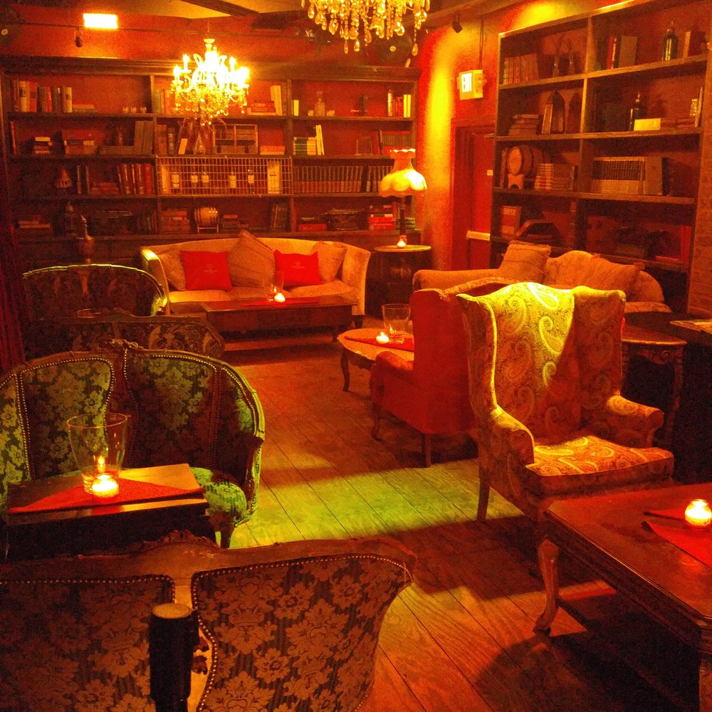 Stache Drinking Den  - Love this seating area - Whiskey Bars Near Me - Fort Lauderdale, Florida