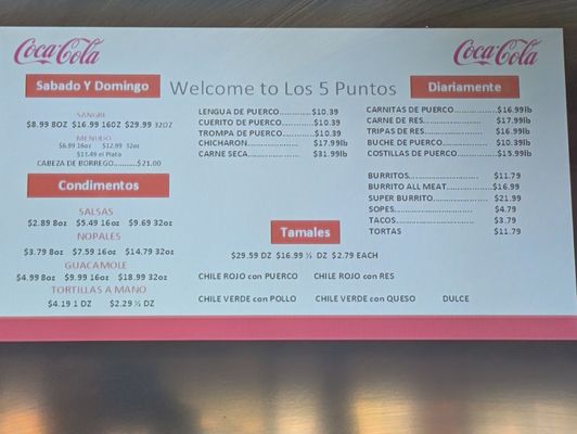 Menu photo 6 Los Cinco Puntos Los Angeles, CA Menu photo 6 Los Cinco Puntos Los Angeles, CA