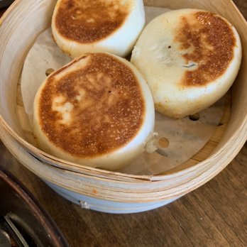 Dumpling Time - BBQ Pork Bao (pan seared) - Asian Fusion Near Me - San Jose, California Dumpling Time - BBQ Pork Bao (pan seared) - Asian Fusion Near Me - San Jose, California