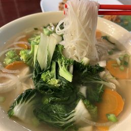 Chicken pho with veggies Chicken pho with veggies