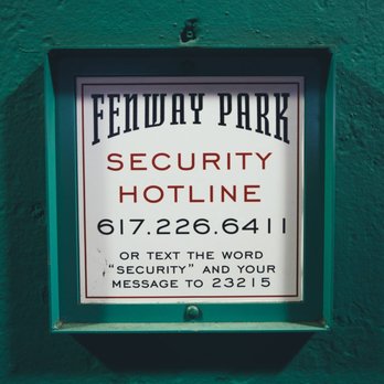 Fenway Park - Cool integration of a real-world security number into the film's set. - Stadiums & Arenas Near Me - Boston, Massachusetts