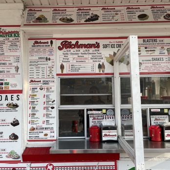 Richman's Ice Cream - Menu - Ice Cream & Frozen Yogurt Near Me - Prospect Park, Pennsylvania Richman's Ice Cream - Menu - Ice Cream & Frozen Yogurt Near Me - Prospect Park, Pennsylvania