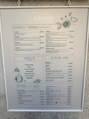 Menu photo 1 Dulce Charlotte Buenos Aires, C