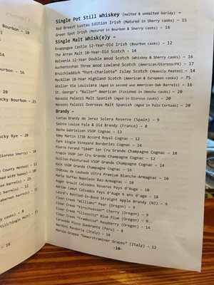 Menu photo 8 Bar Tonique New Orleans, LA