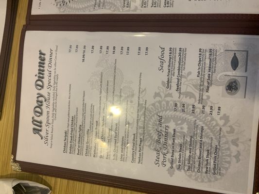 Menu photo 3 Silver Spoon Restaurant Glendora, CA Menu photo 3 Silver Spoon Restaurant Glendora, CA