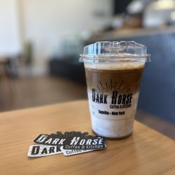 Dark Horse Coffee & Kitchen - Great coffee and a couple of stickers to show off this fantastic spot.