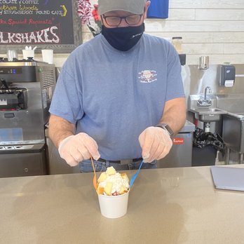 Scoops the Ice Creamery - The yummiest strawberry shortcake ice cream sundae ever! And a super nice owner! - Ice Cream & Frozen Yogurt Near Me - Scotch Plains, New Jersey Scoops the Ice Creamery - The yummiest strawberry shortcake ice cream sundae ever! And a super nice owner! - Ice Cream & Frozen Yogurt Near Me - Scotch Plains, New Jersey