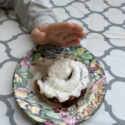Great Scott's Bakery & Coffee - Frosted cinnamon roll