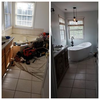 Continental Construction - Before and after - Handyman Near Me Continental Construction - Before and after - Handyman Near Me