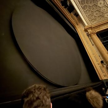 Hudson Theatre - View from second row aisle seat - Performing Arts Near Me - New York, New York
