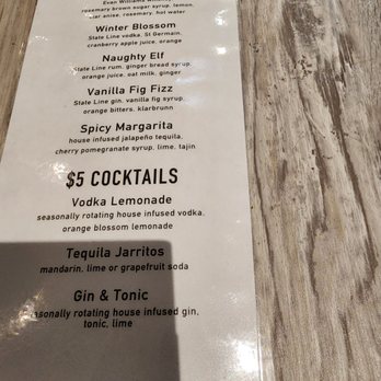 The Green Owl Cafe - Drink menu - Vegetarian Near Me - Madison, Wisconsin