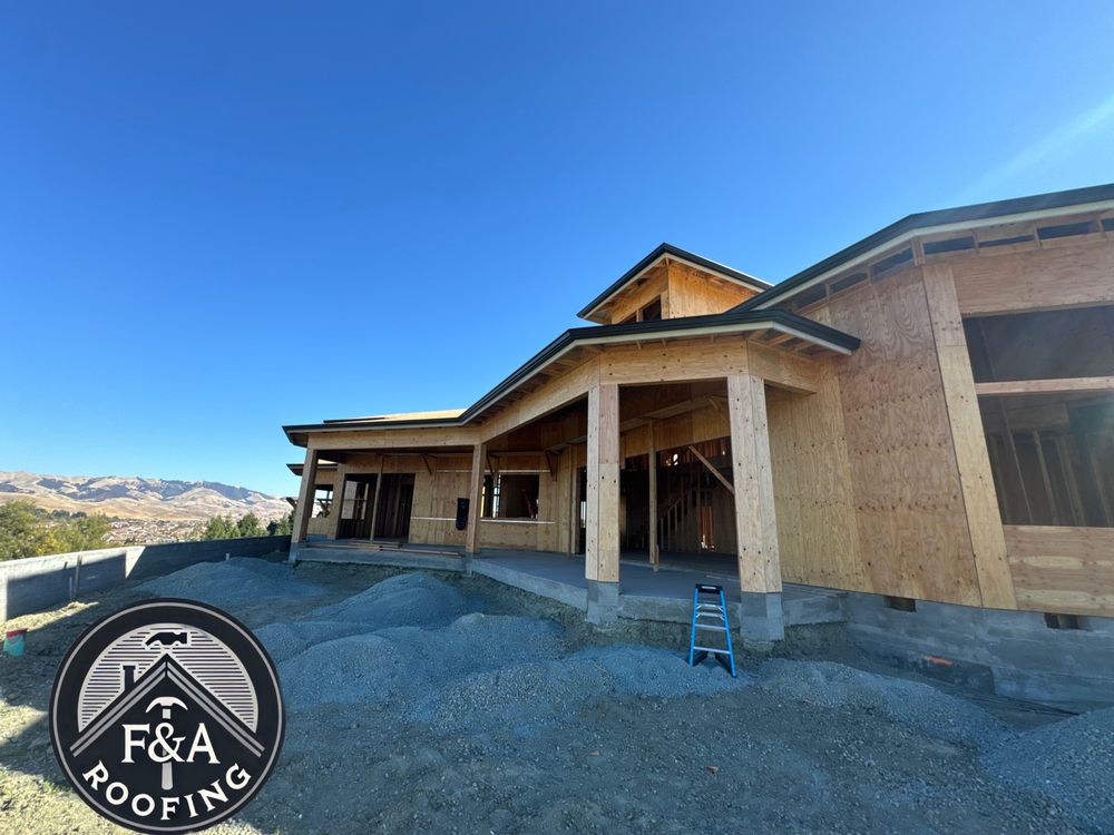 Slide of F&A Roofing & Seamless Gutters