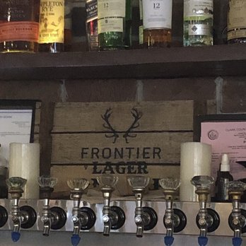 Frontier Public House - Cool taps love the glass knobs - New American Near Me - Vancouver, Washington