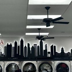 Skyline Laundromats - Dryers Skyline Art
