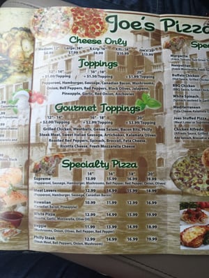 Menu photo 6 Joe's Pizza & Pasta Killeen, TX Menu photo 6 Joe's Pizza & Pasta Killeen, TX