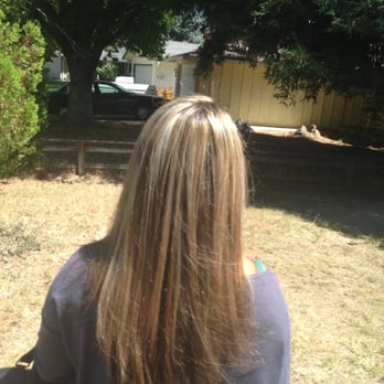 Expressions Hair Design - blonde highlights - Hair Salons Near Me - Davis, California Expressions Hair Design - blonde highlights - Hair Salons Near Me - Davis, California