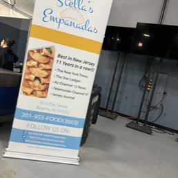 a roll up banner