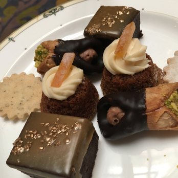 Afternoon Tea - Treats - Tea cookies, connoli, mini bunt cakes and flourless chocolate cake - Tea Rooms Near Me - Denver, Colorado Afternoon Tea - Treats - Tea cookies, connoli, mini bunt cakes and flourless chocolate cake - Tea Rooms Near Me - Denver, Colorado