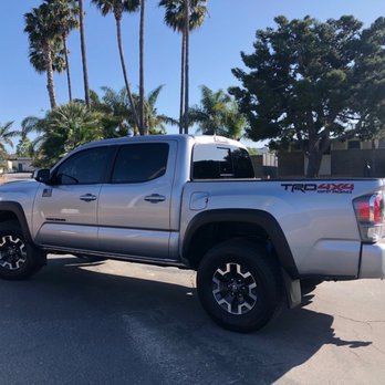 Upper Glass Window Tinting - 2020 Toyota Tacoma - Car Window Tinting Near Me - Dana Point, California Upper Glass Window Tinting - 2020 Toyota Tacoma - Car Window Tinting Near Me - Dana Point, California