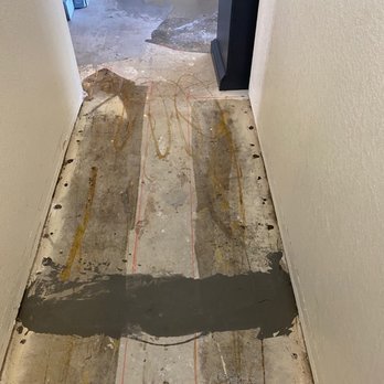 Contract Flooring - New crack-- had to level it. - Carpeting Near Me - San Diego, California