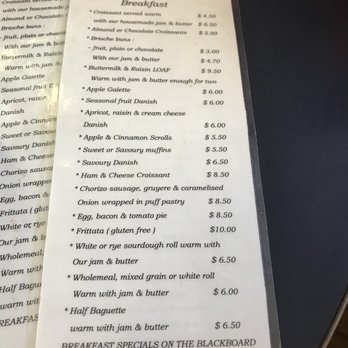 Jackman & McRoss - Breakfast menu - Bakeries Near Me - Battery Point, TAS