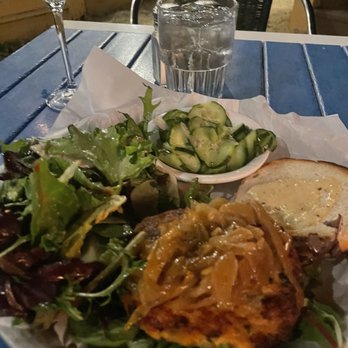 Sam's Chowder House - Salmon Burger - Seafood Near Me - Half Moon Bay, California Sam's Chowder House - Salmon Burger - Seafood Near Me - Half Moon Bay, California