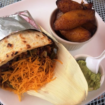 Barroco - Mexicana arepa with maduros & guac - Latin American Near Me - Lakewood, Ohio