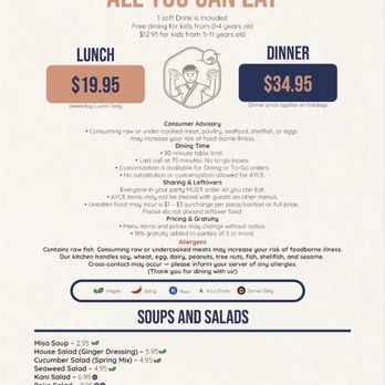 Masuki Sushi PREMIUM AYCE - Sushi Bars Near Me - Plano, Texas
