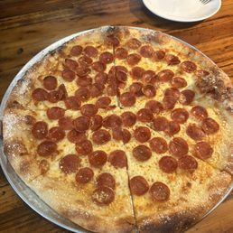 Pepperoni pizza no sauce Pepperoni pizza no sauce