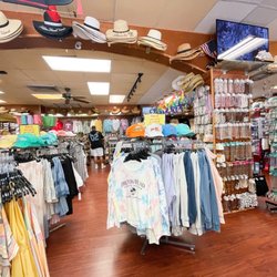 Harbour Town Surf Shop - Lots of shirts