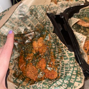 Wingstop - No meat just burnt crisps - Chicken Wings Near Me - Wildomar, California