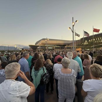 Acrisure Arena - This entrance line through security lasted a solid 40 minutes. - Music Venues Near Me - Palm Desert, California Acrisure Arena - This entrance line through security lasted a solid 40 minutes. - Music Venues Near Me - Palm Desert, California
